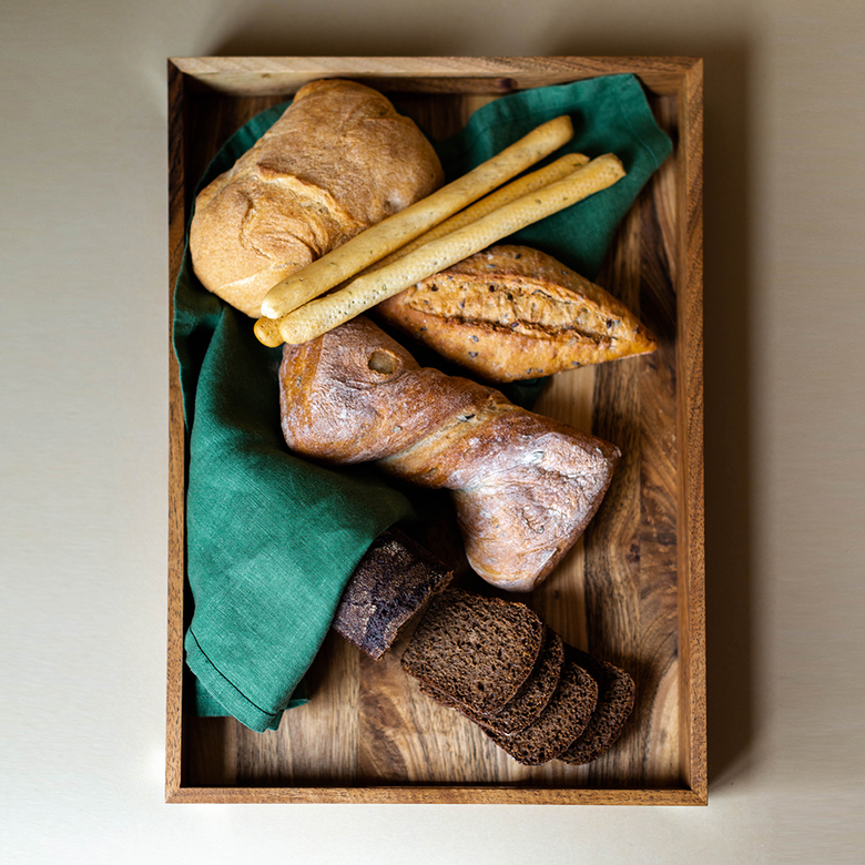 Деревянный поднос (орех)