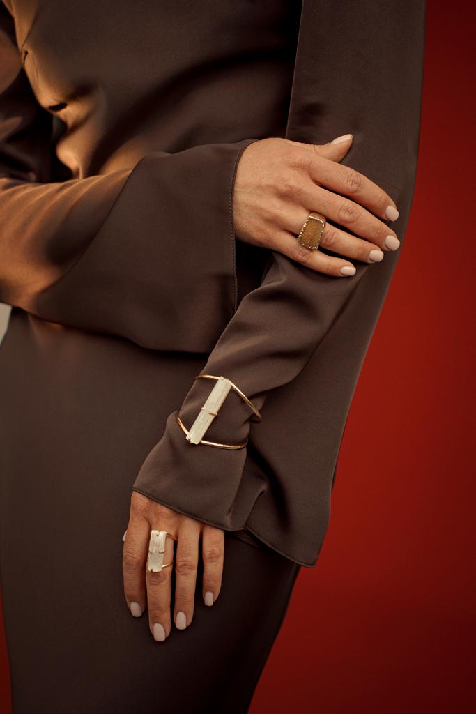 Браслет с селенитом