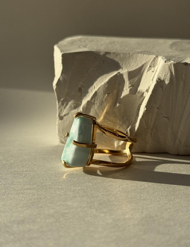 Кольцо с ларимаром
