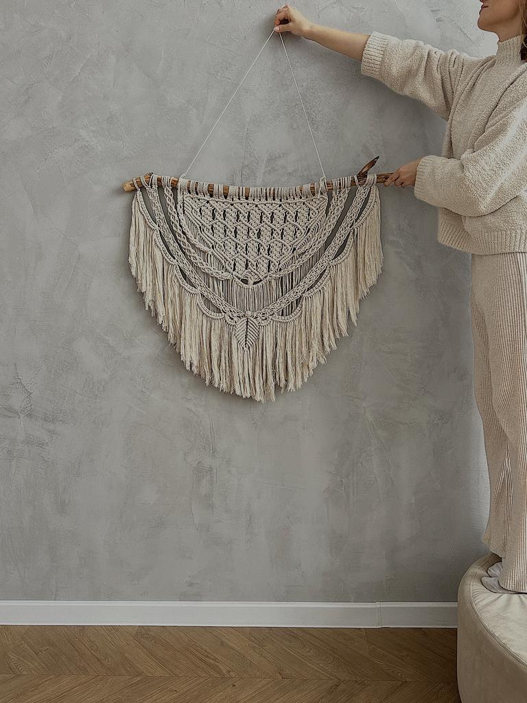 Макраме настенное 90х70