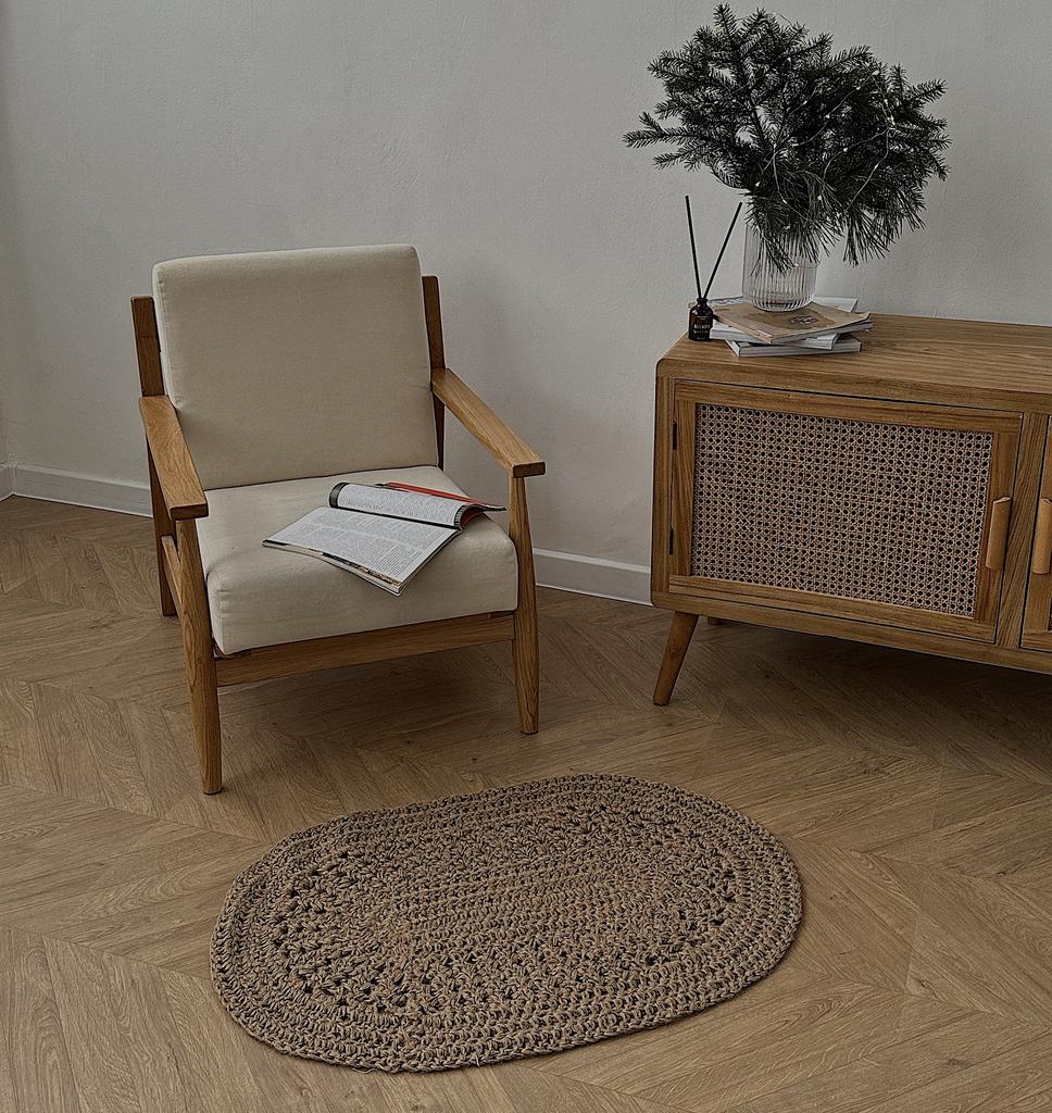 Ковер из джута