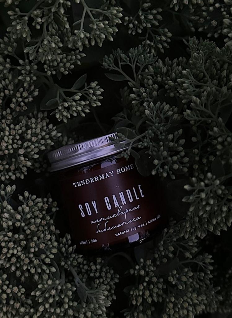 Свеча ВЕЧЕР У КАМИНА 100 мл