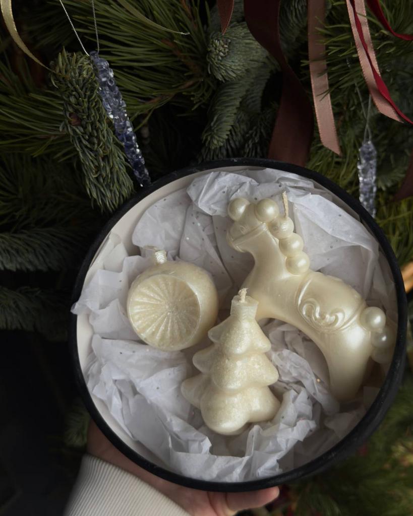 Свеча "Новогодняя ель"