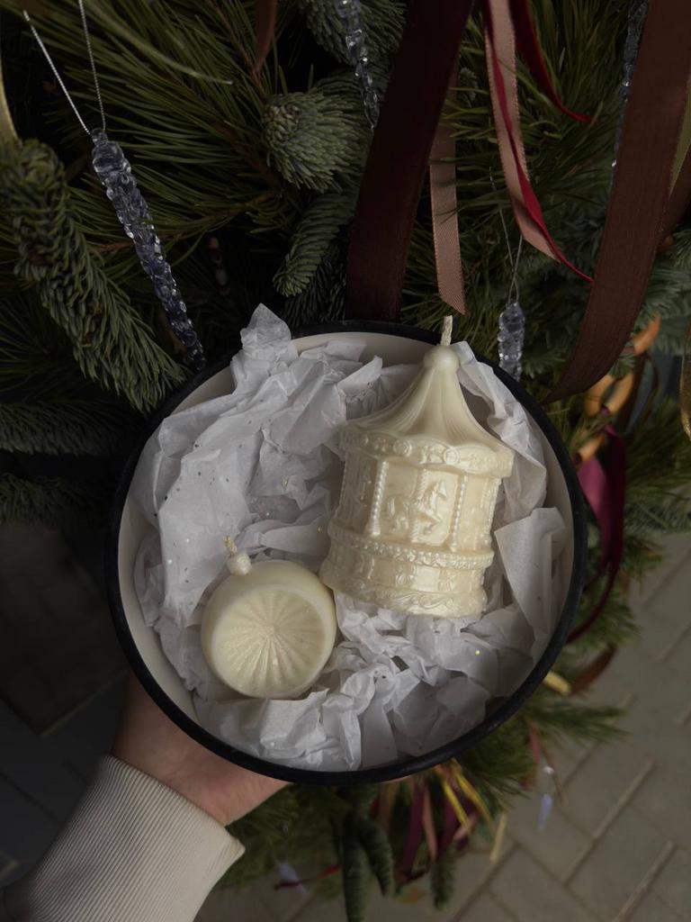 Свеча "Новогодний шар малый"