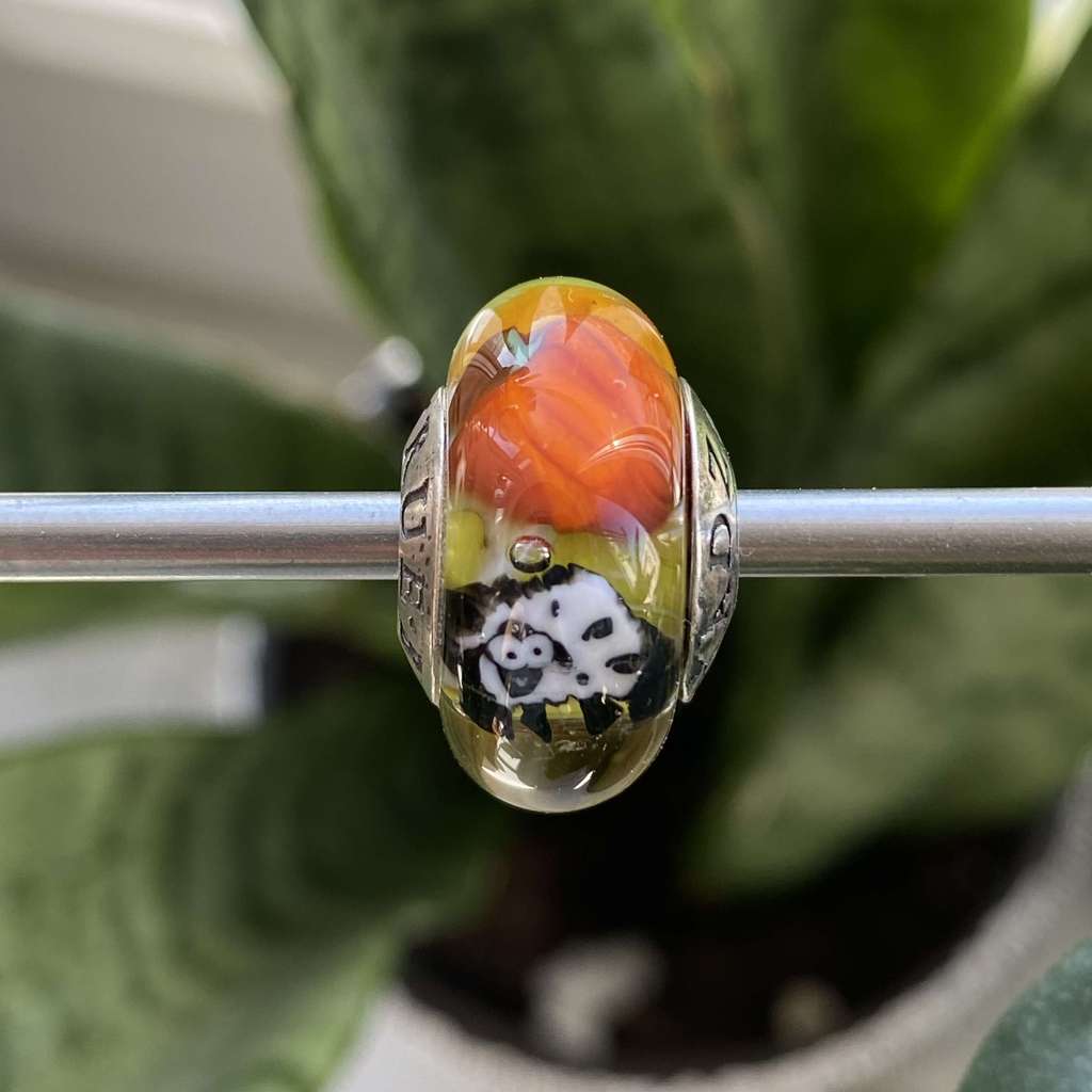 AQUARIUM 43 sheep and pumpkin on poison green