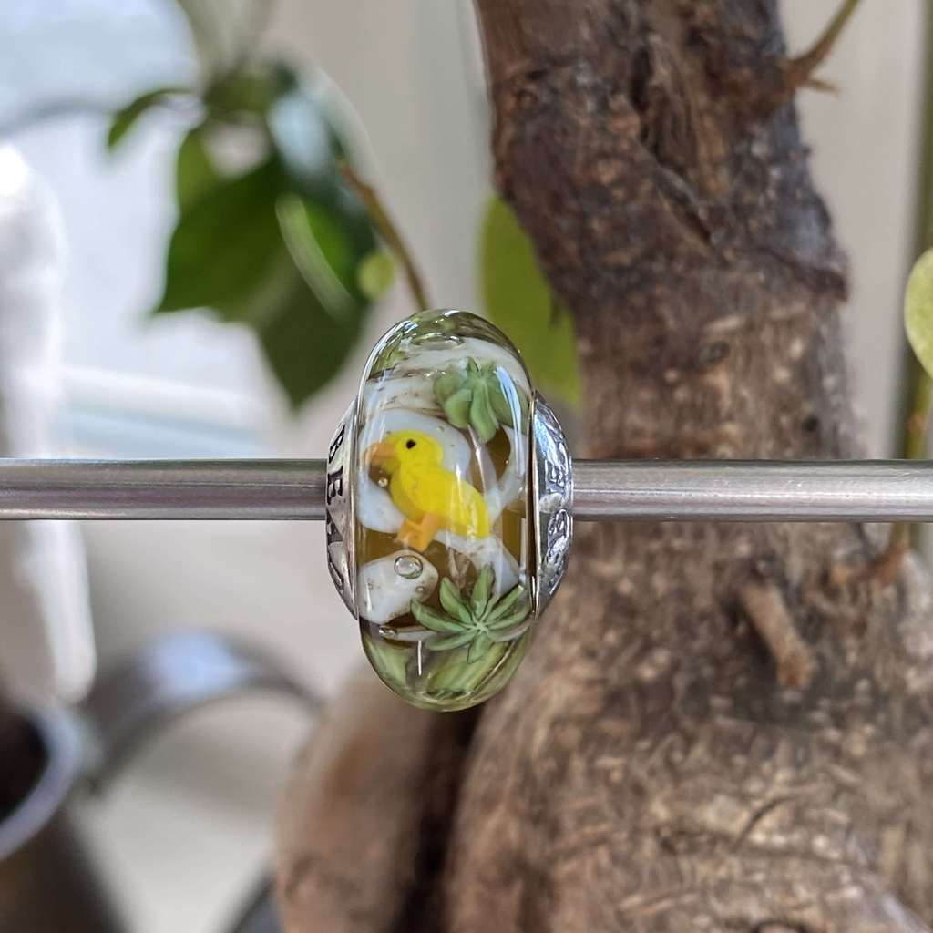 AQUARIUM  21 two yellow birds