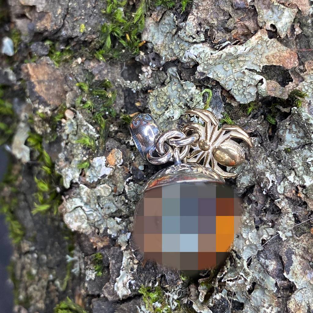 Halloween  TWO TONE Dangle