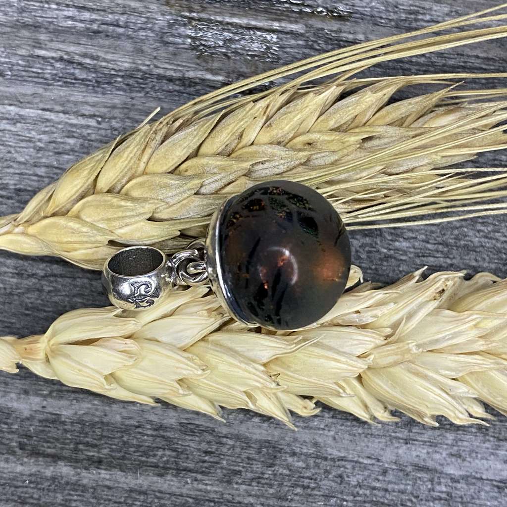 MTO Harvest Etched Dichro BEAD/DANGLE
