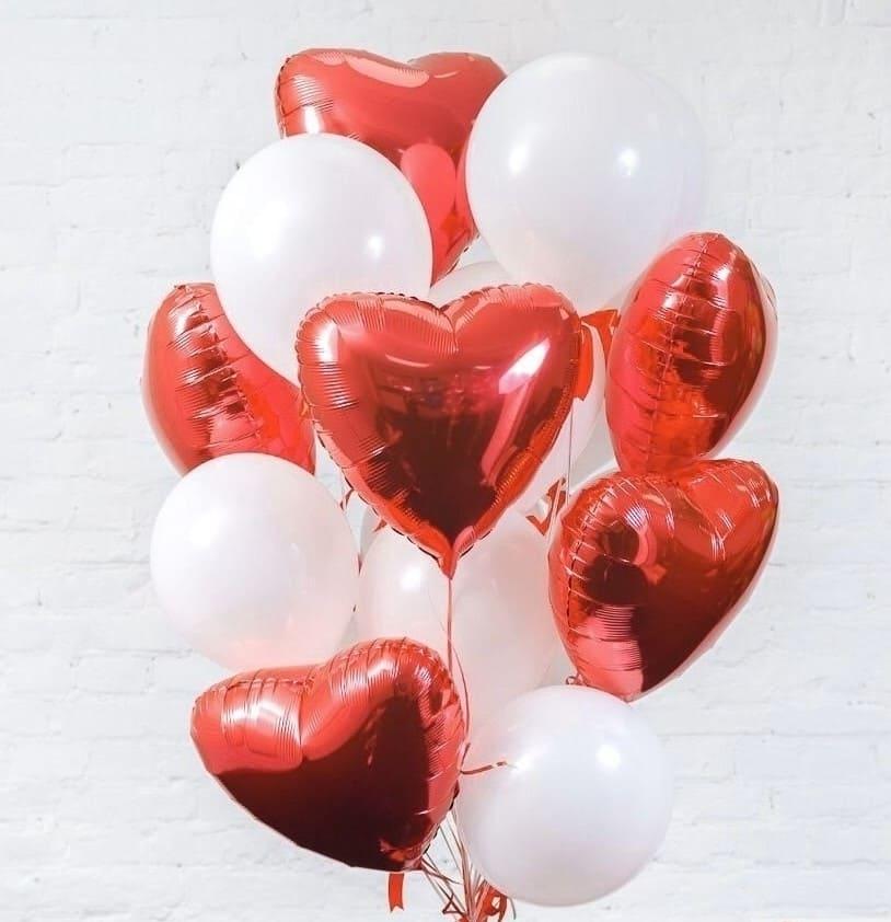фото шаров на день валентина
