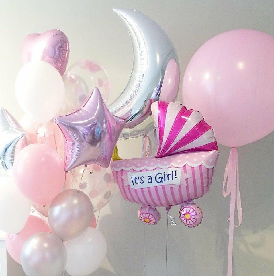 фото шаров для новорождённой