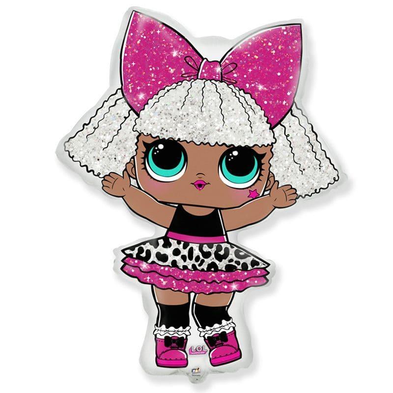 фото шар в виде куклы лол