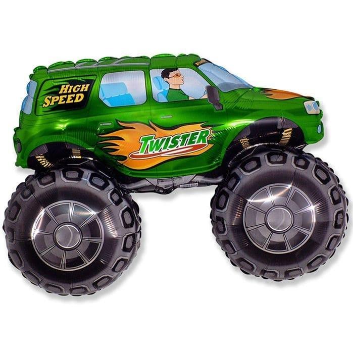 фото шар в виде машинки бигфут