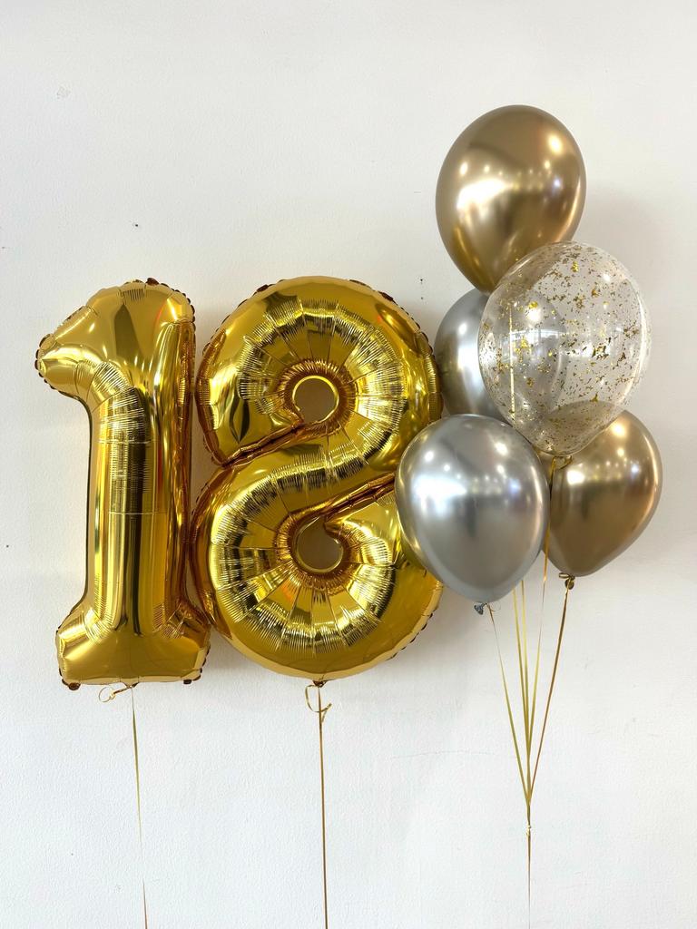 Сет шаров на 18 лет
