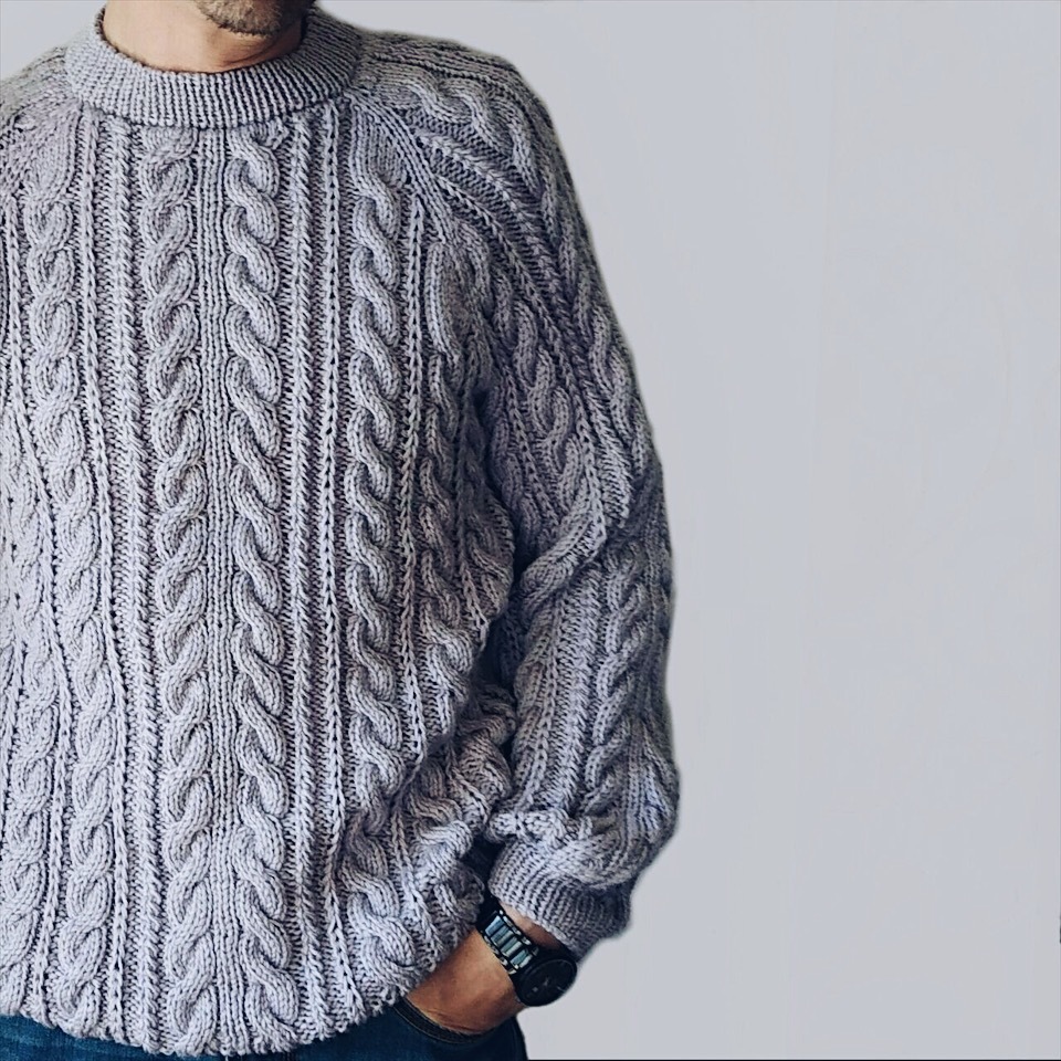 Свитер "Очень много кос Men"