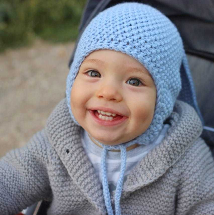 Закрытие резинки 1х1 крючком