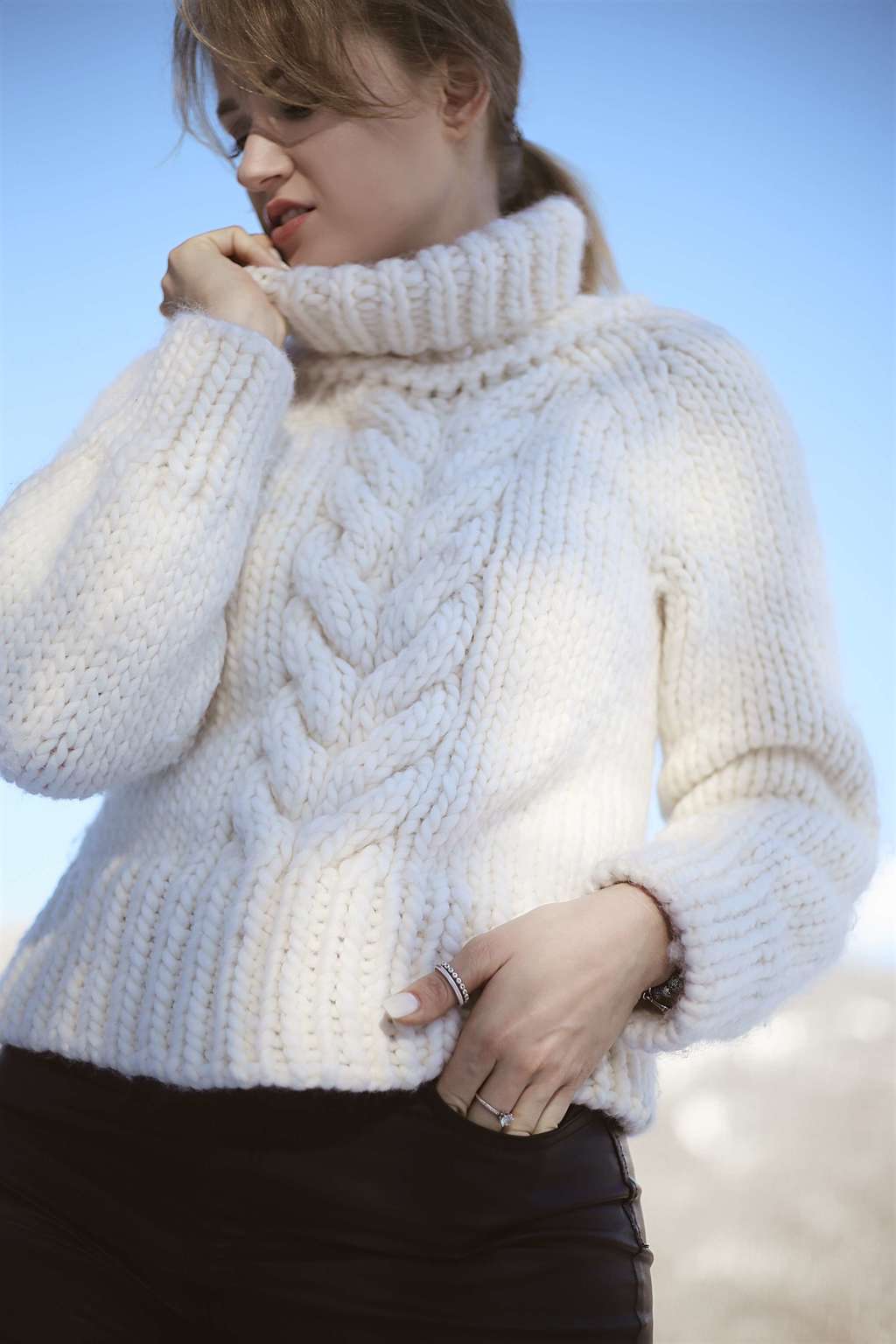 Свитер за час