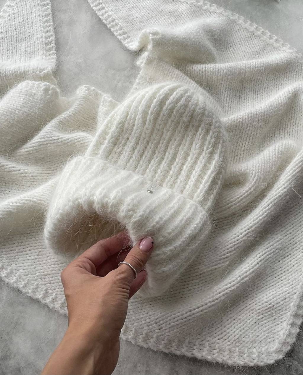 Косынка из норки