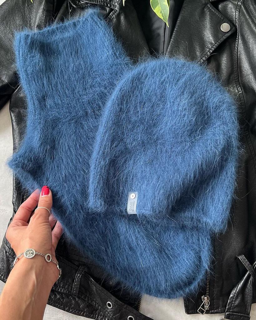 Комбо бини + манишка "Уголок"