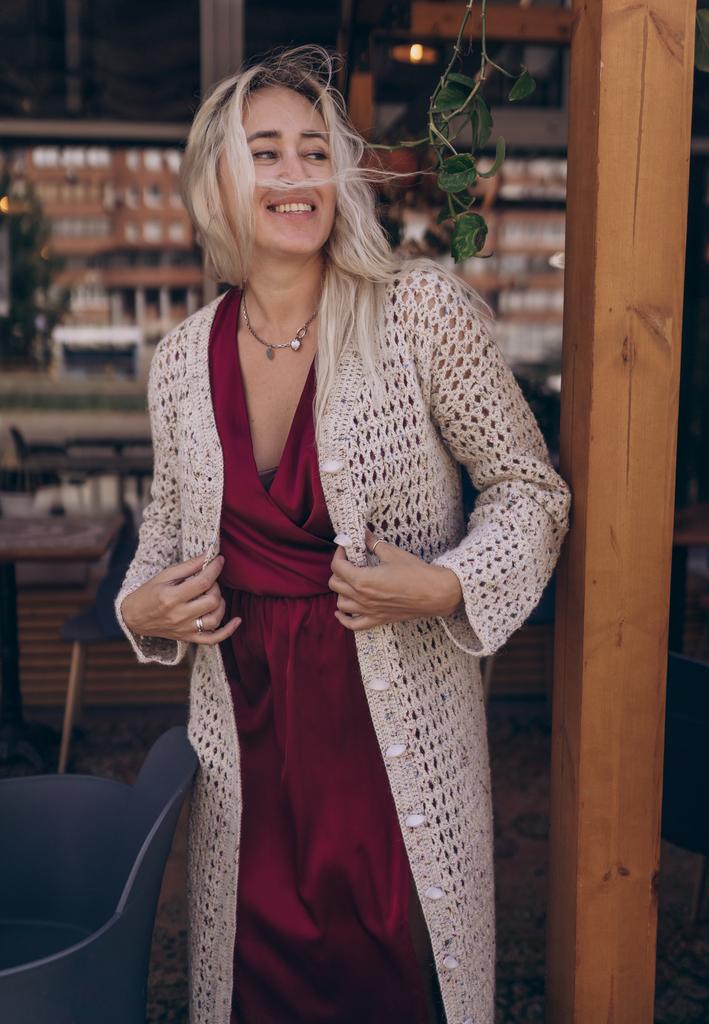 Кардиган крючком