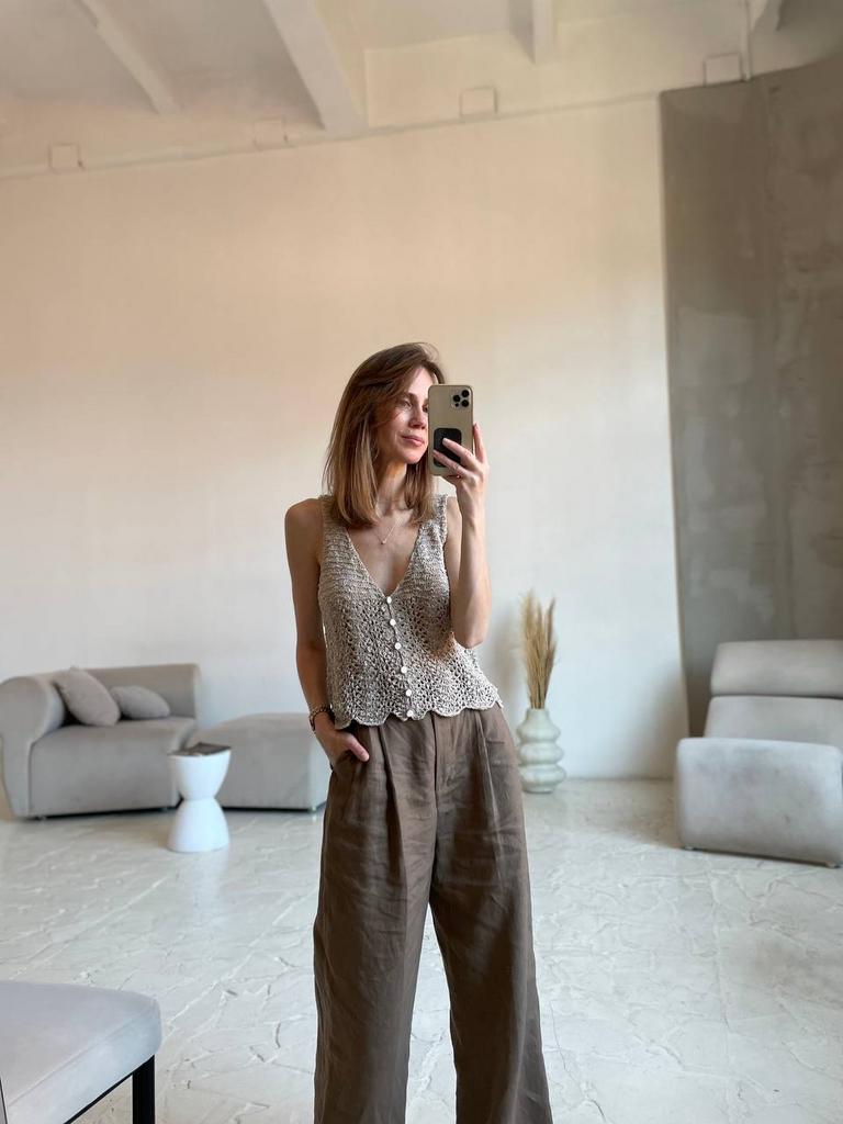 Ажурный Топ