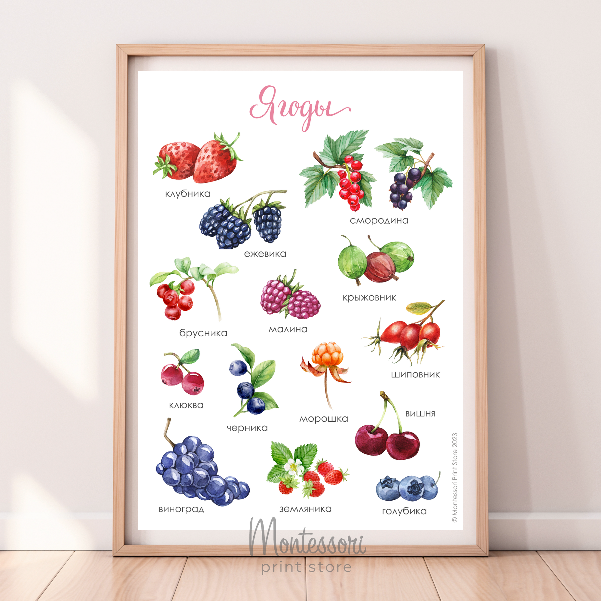 Постер Ягоды - купить и скачать