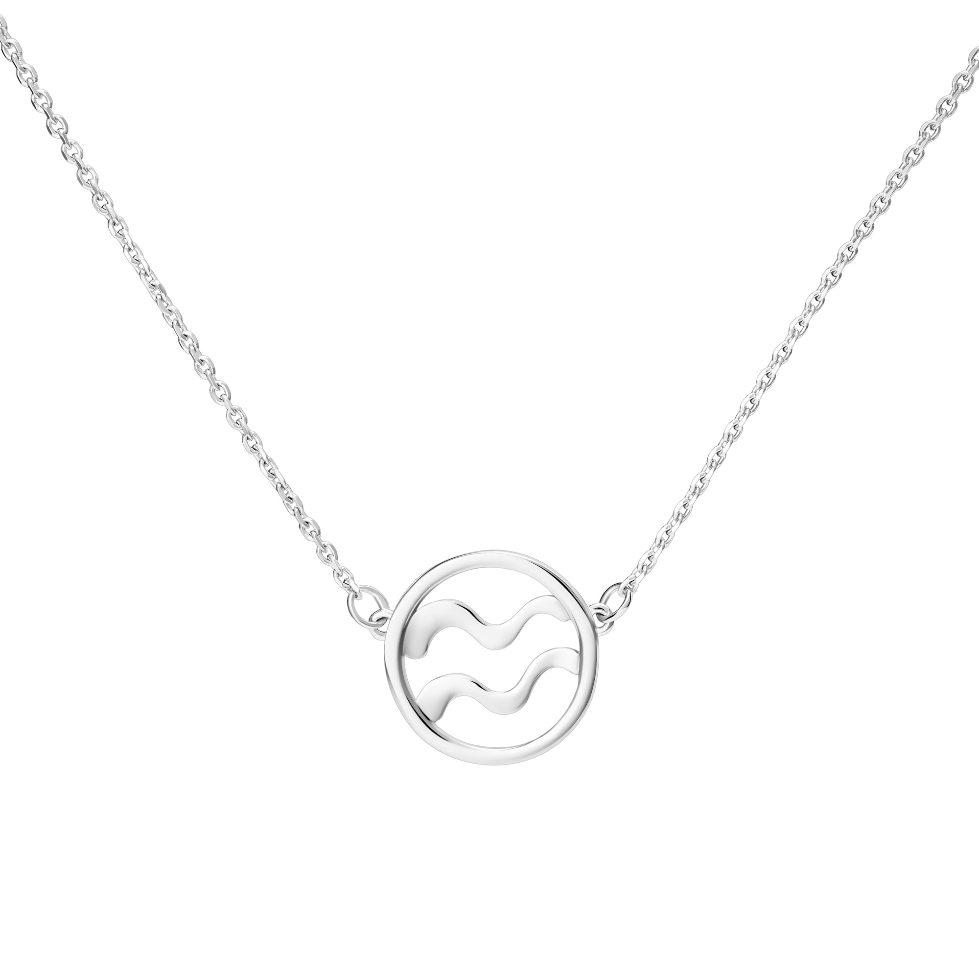 Золотая подвеска знак зодиака Водолей