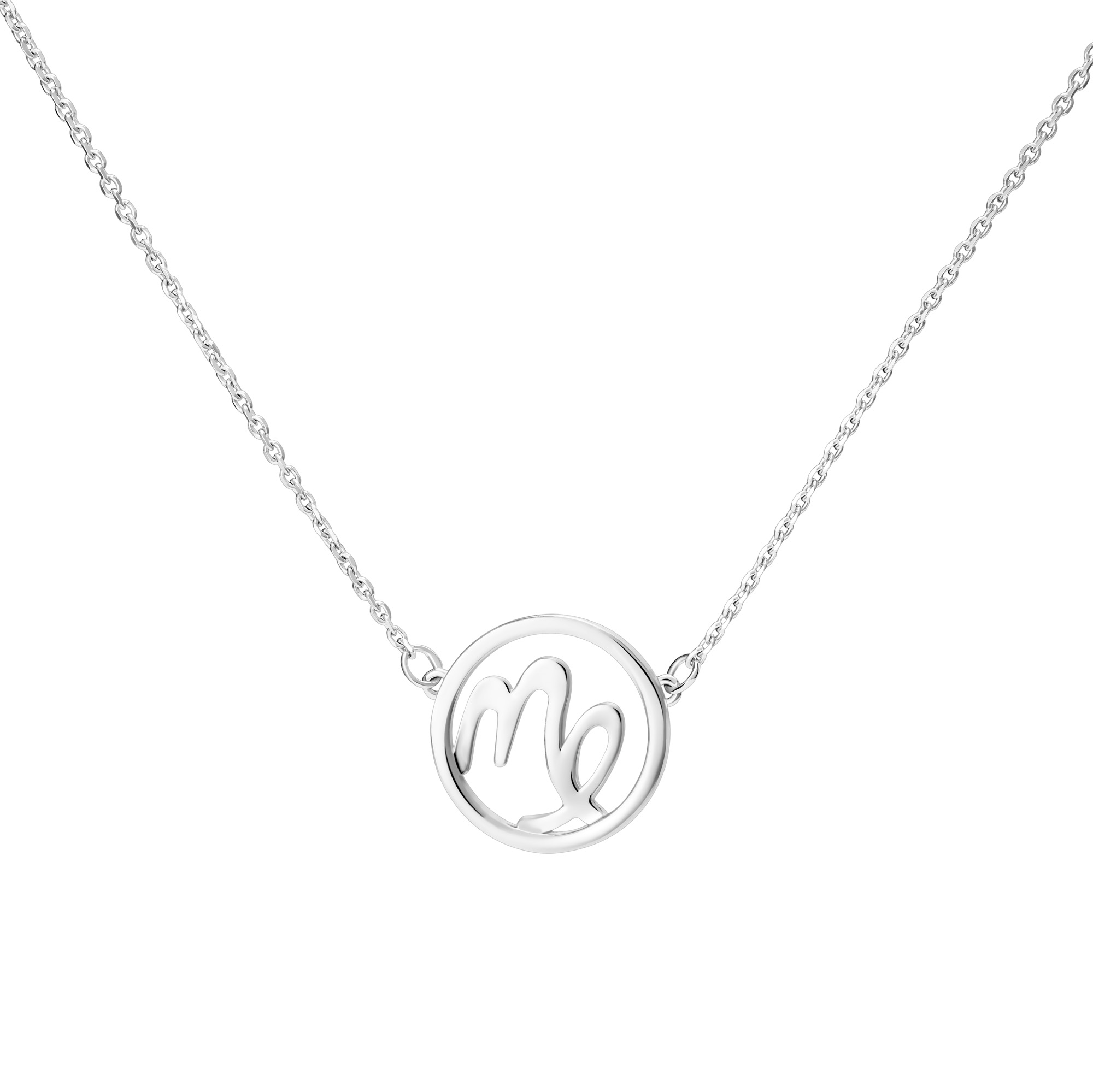 Золотая подвеска знак зодиака Дева