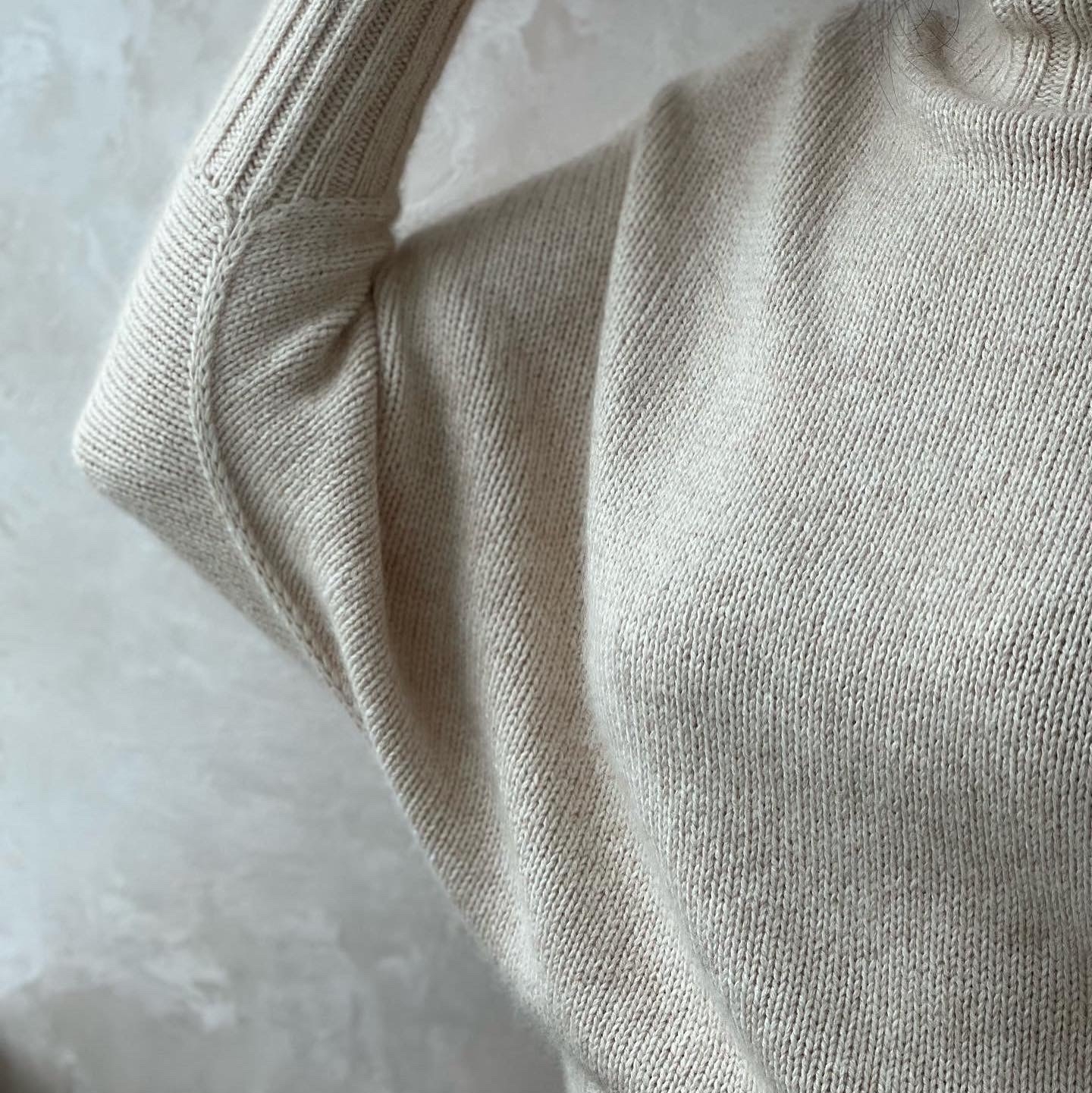 свитер летучая мышь спицами