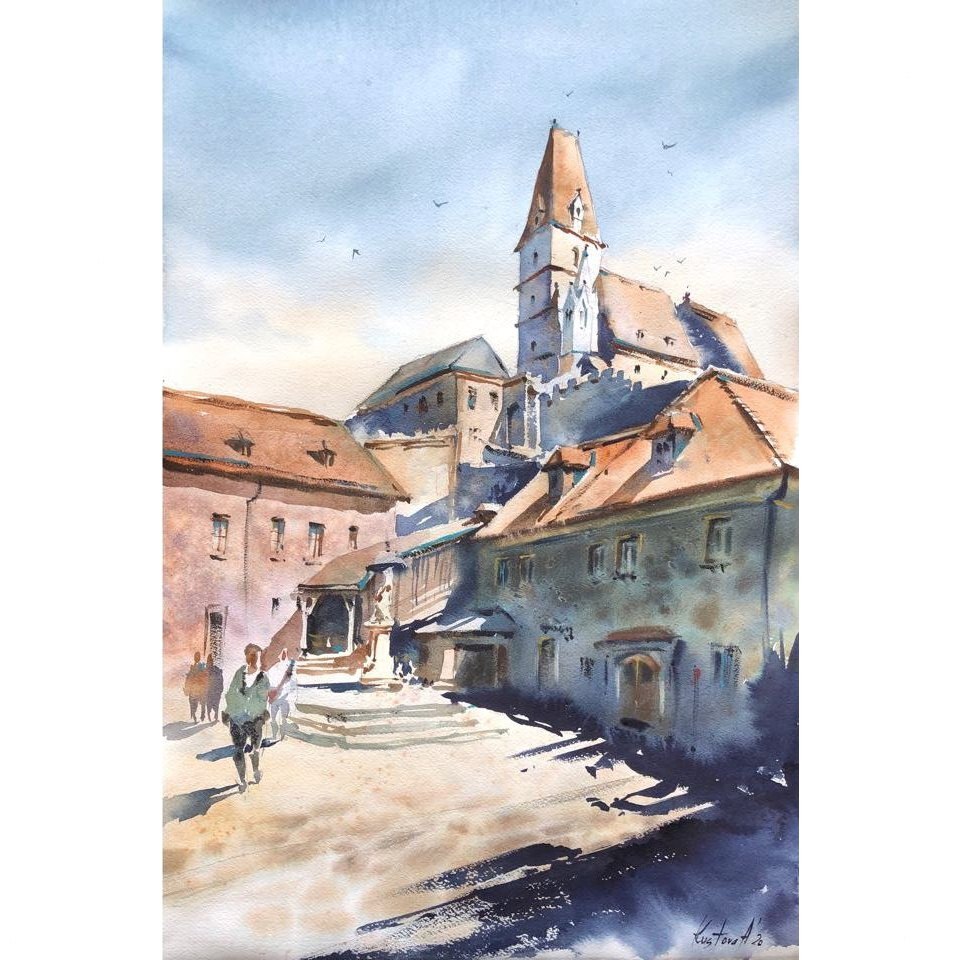 Painting “Ljubljana“