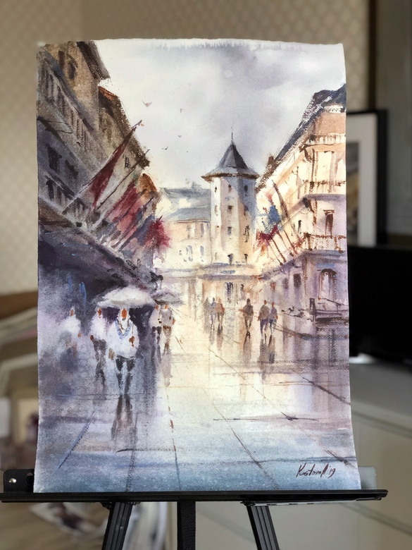 Painting “Rainy Sochi ”