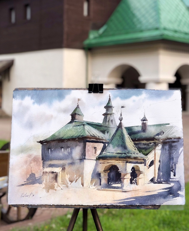 Painting “Old building”