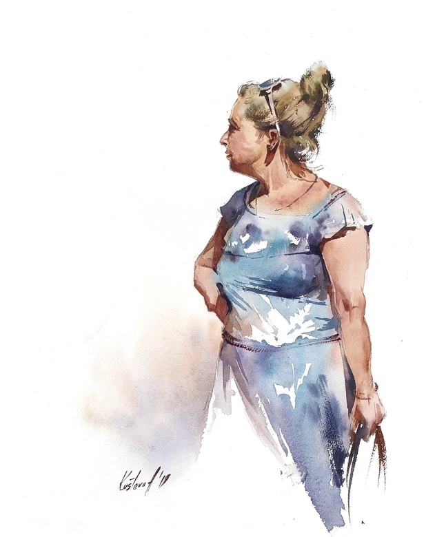 Painting “Woman  ”