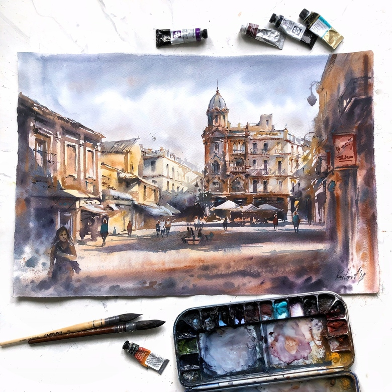 Painting «Seville  »