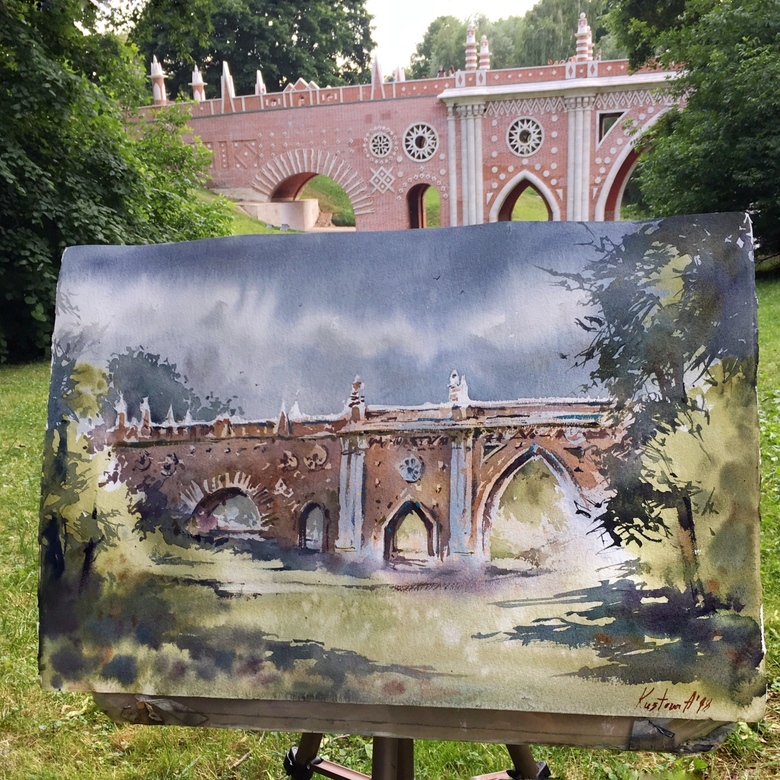 Painting «Bridge»