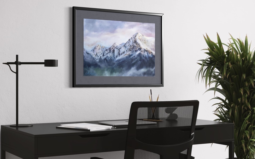 Painting “Mountains“