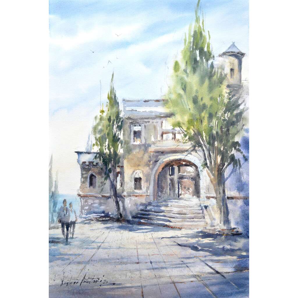 Painting “Dacha Kvitko, Sochi“