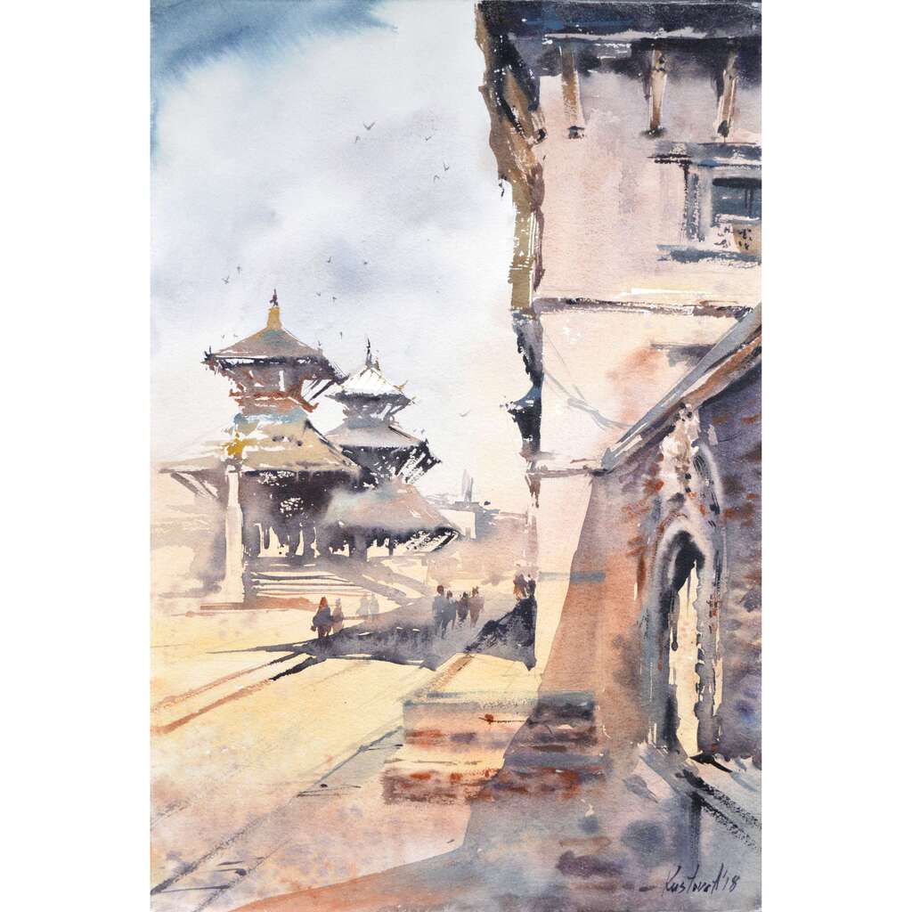 Painting “Kathmandu“