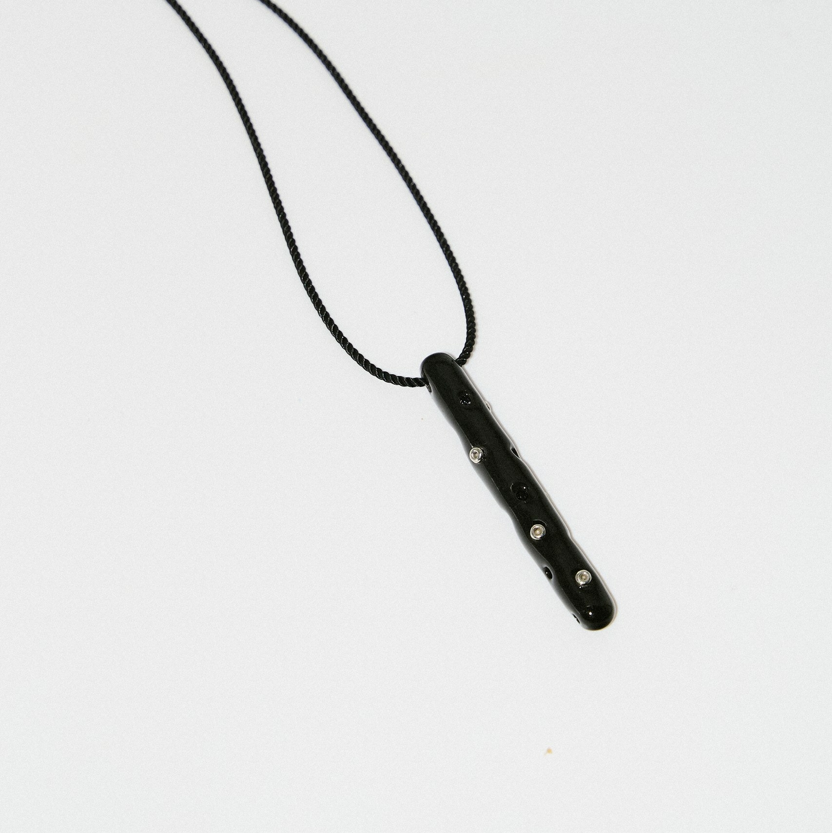 Подвеска  Black coral (silver)