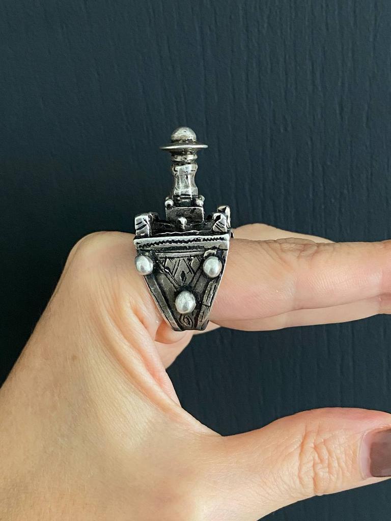 винтажное  кольцо Туарега (Музейная редкость!)