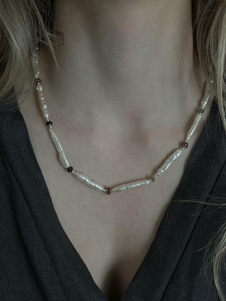 Ожерелье жемчужное