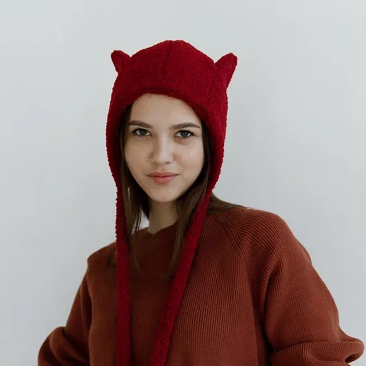 Чепчик с ушками