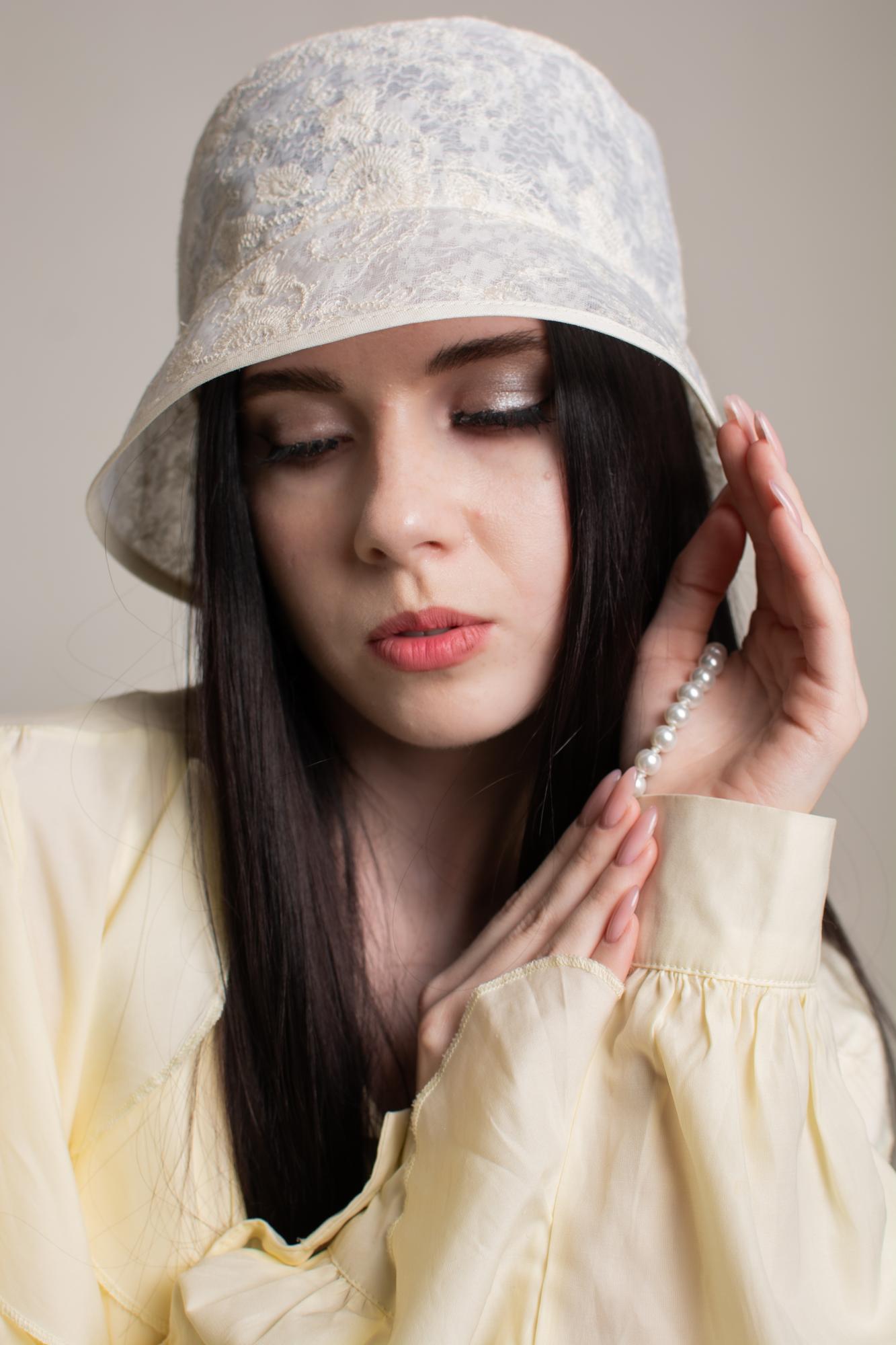 Кружевная панама