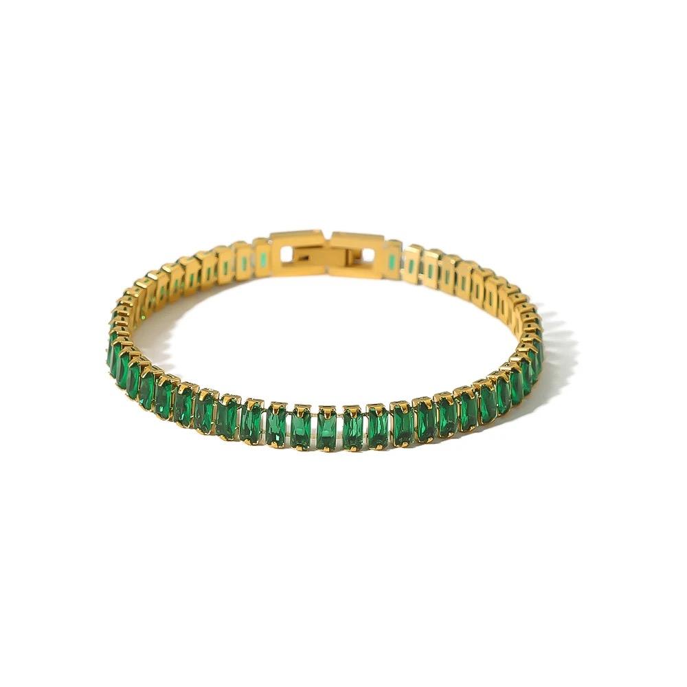 Браслет Emerald Baguette