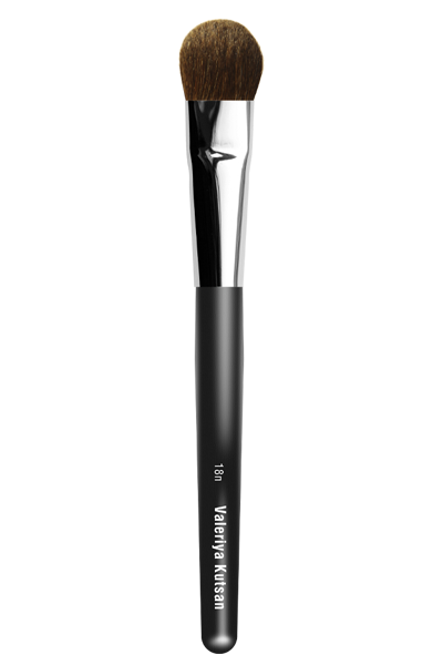 Кисть 18п для румян, пудры, скульптора, хайлайтера