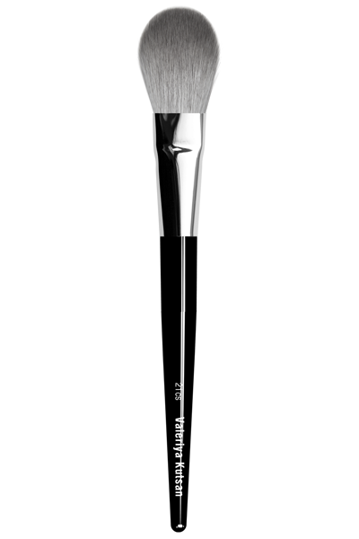 Кисть 21cs для пудры, румян, бронзера, хайлайтера, скульптора