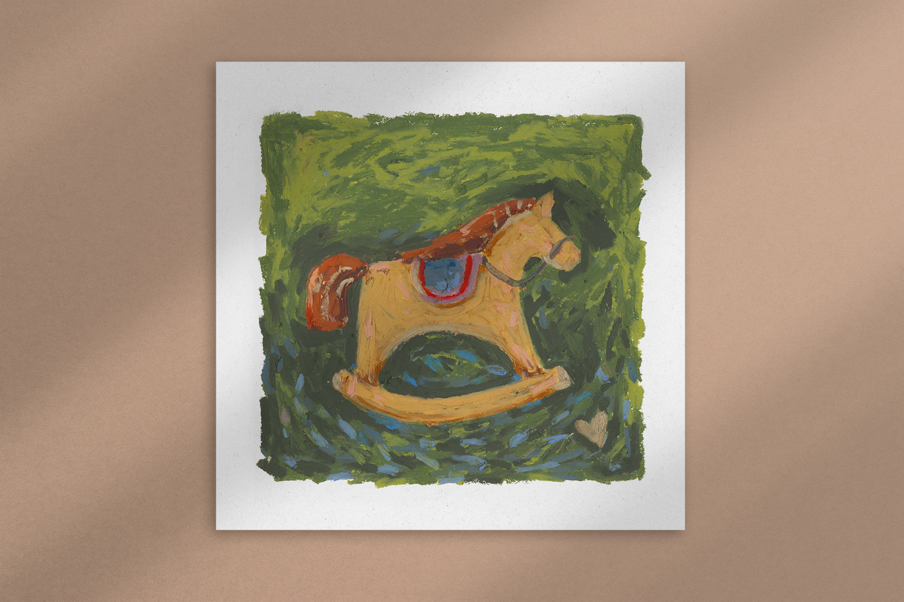 Постер "Лошадка как из детства"