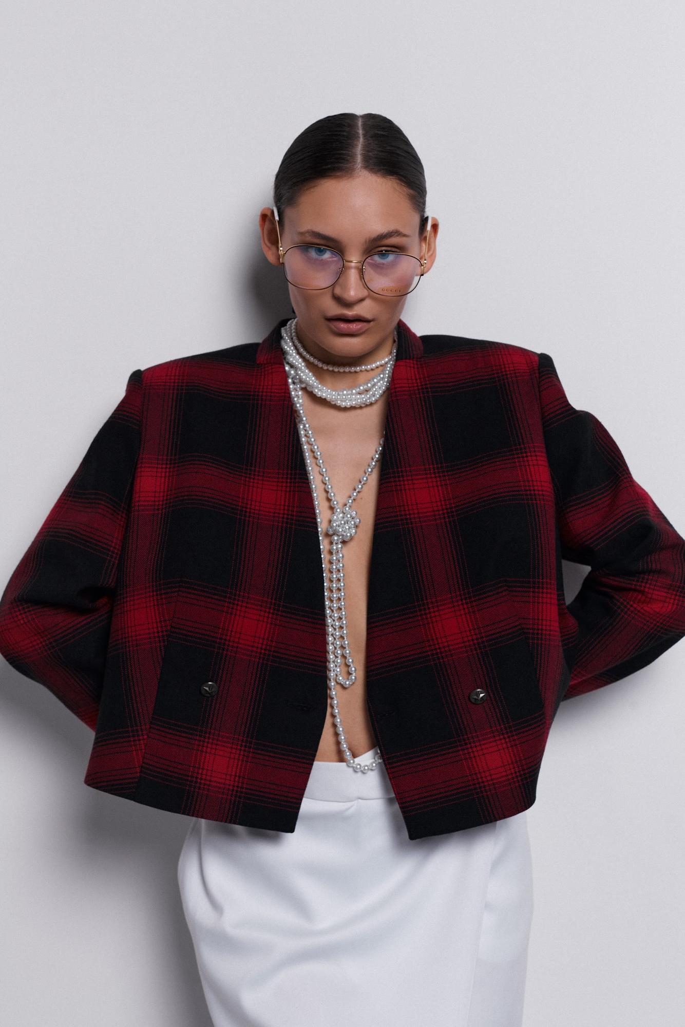 Жакет Тартан