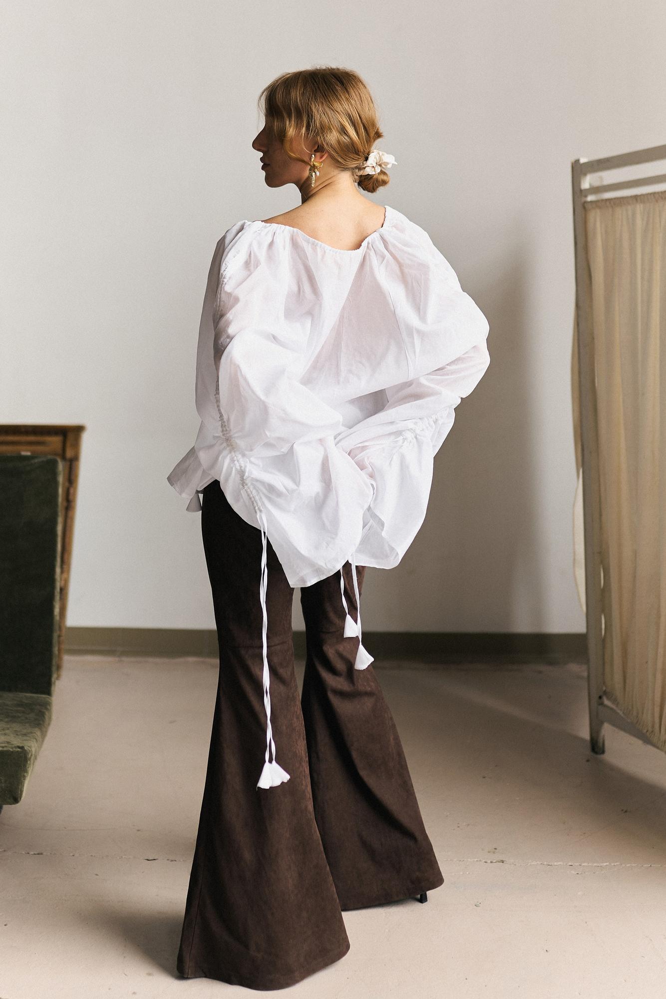 Брюки Замша