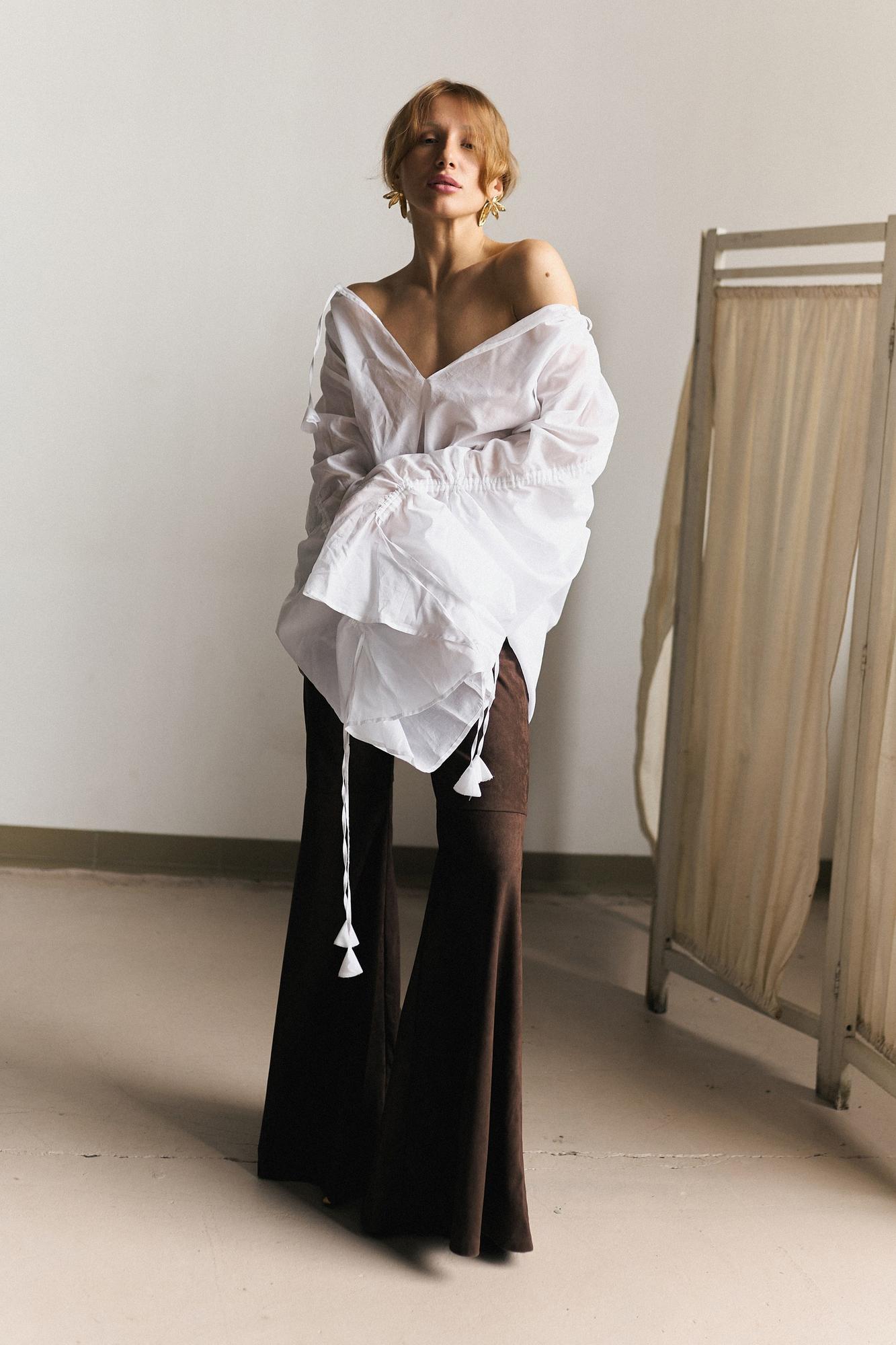 Брюки Замша