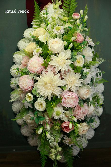 Ритуальный венок "Касамари" высота 120 см